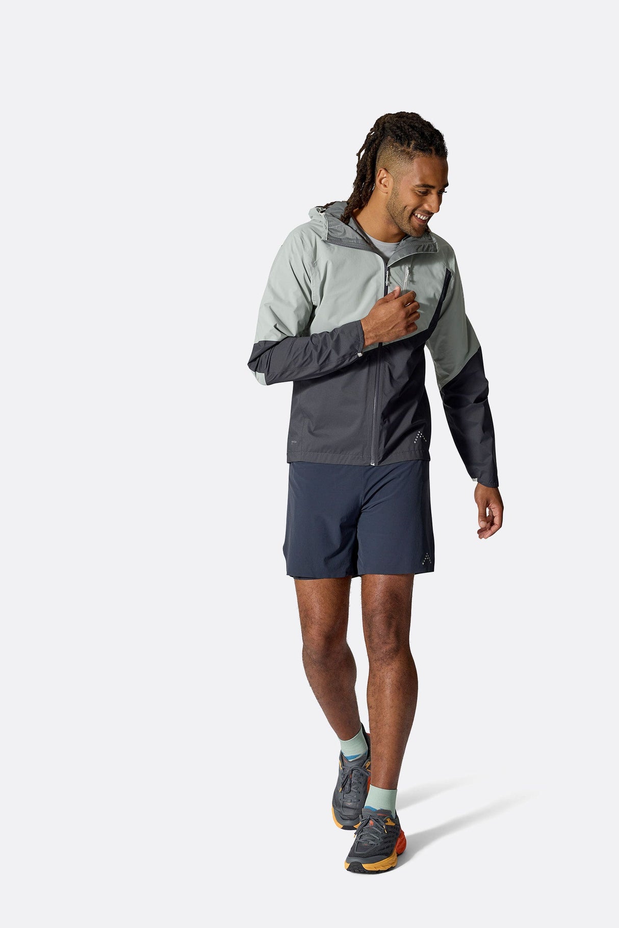Rab Downpour Trail Light Waterproof Jacket Heren