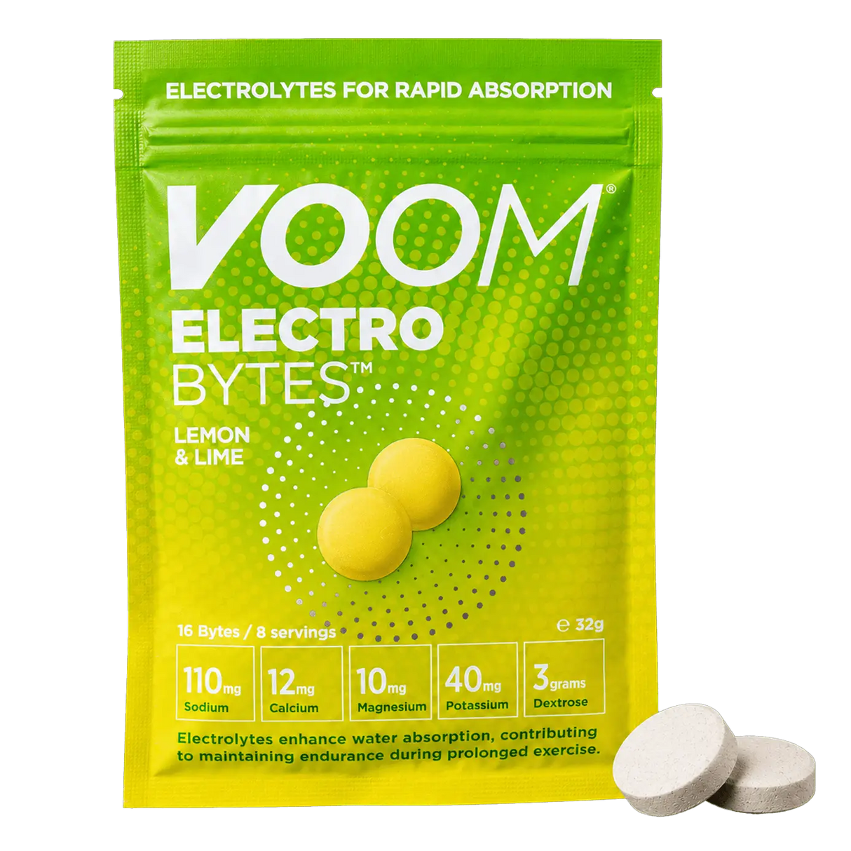 Voom Electro Bytes Anti Cramp Chews (110mg natrium)
