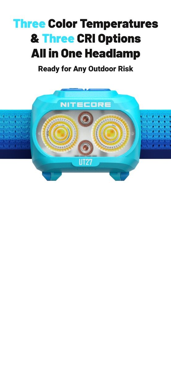 Nitecore UT27 MB (800 Lumen)