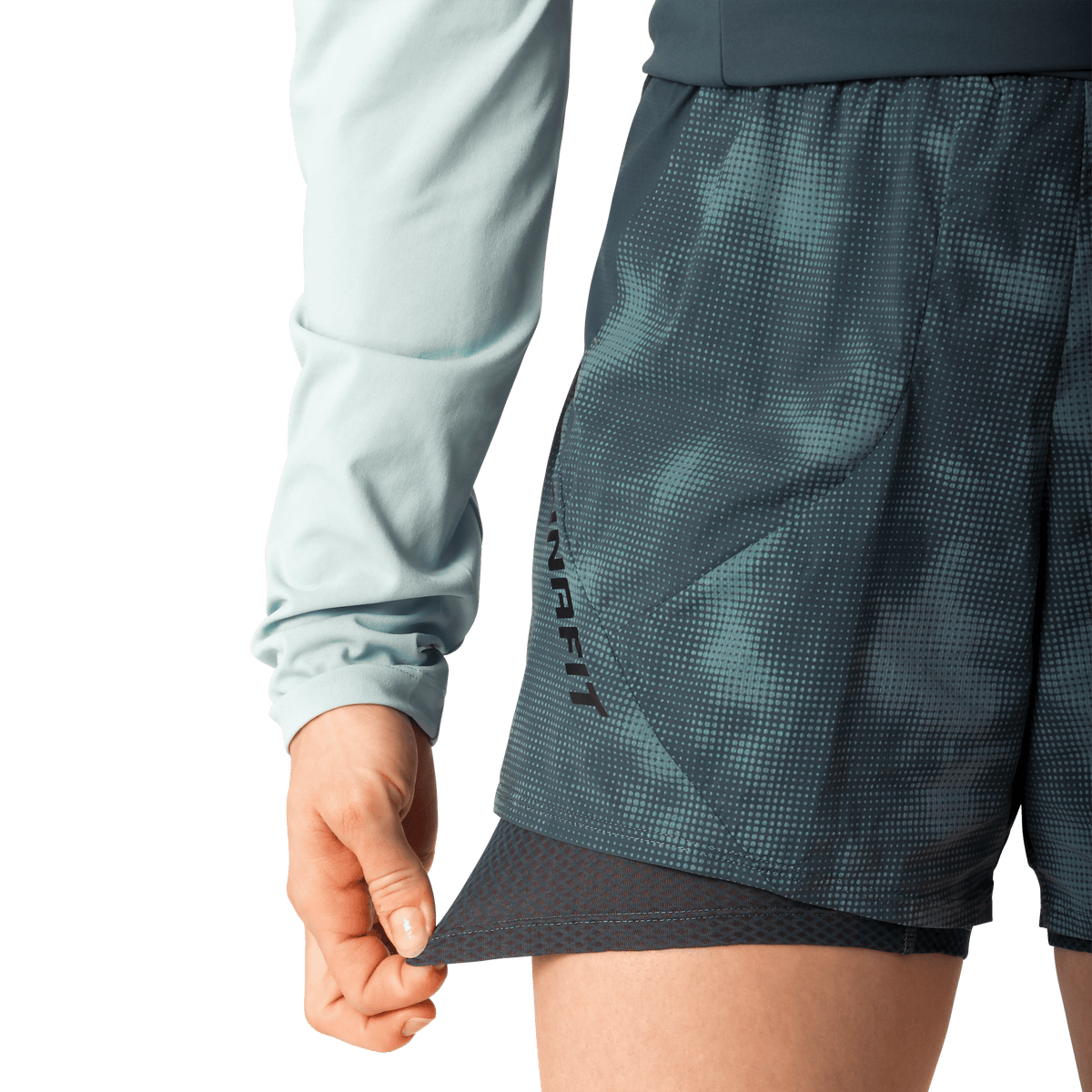 Dynafit Trail Reflective 2in1 Shorts Dames