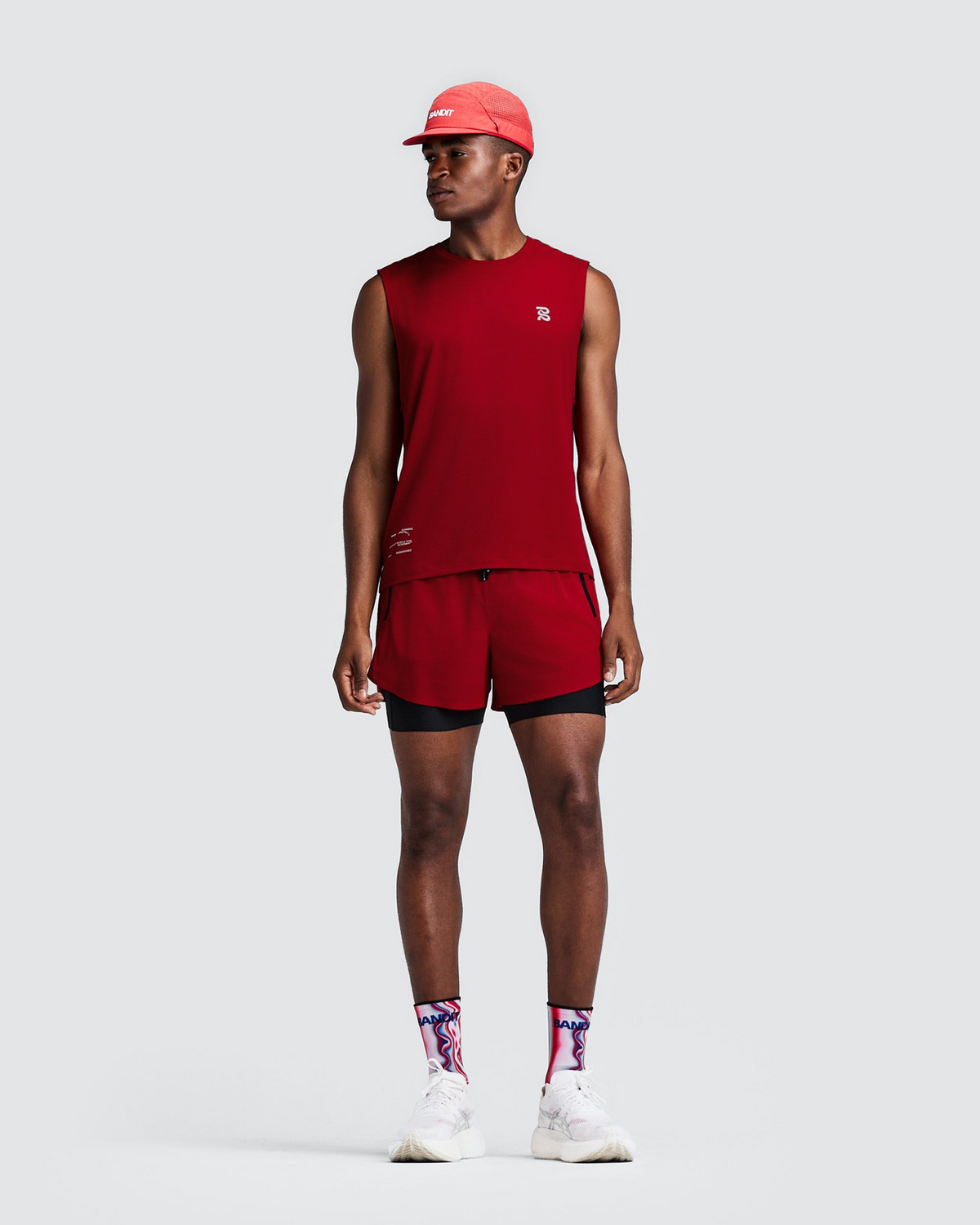 Bandit Coolgrid 2-in-1 Run Shorts Heren