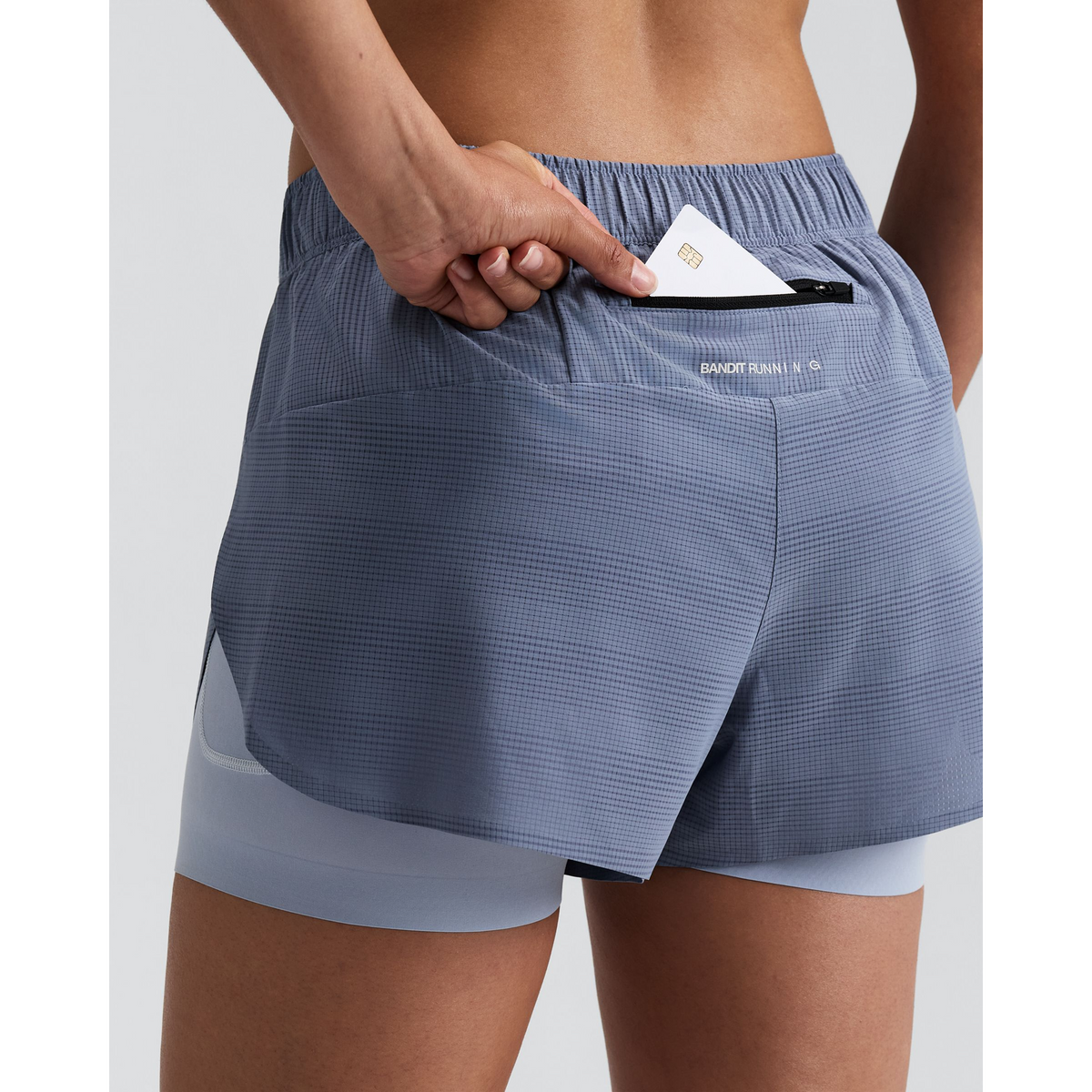 Bandit Coolgrid 2-in-1 Laufshorts Damen