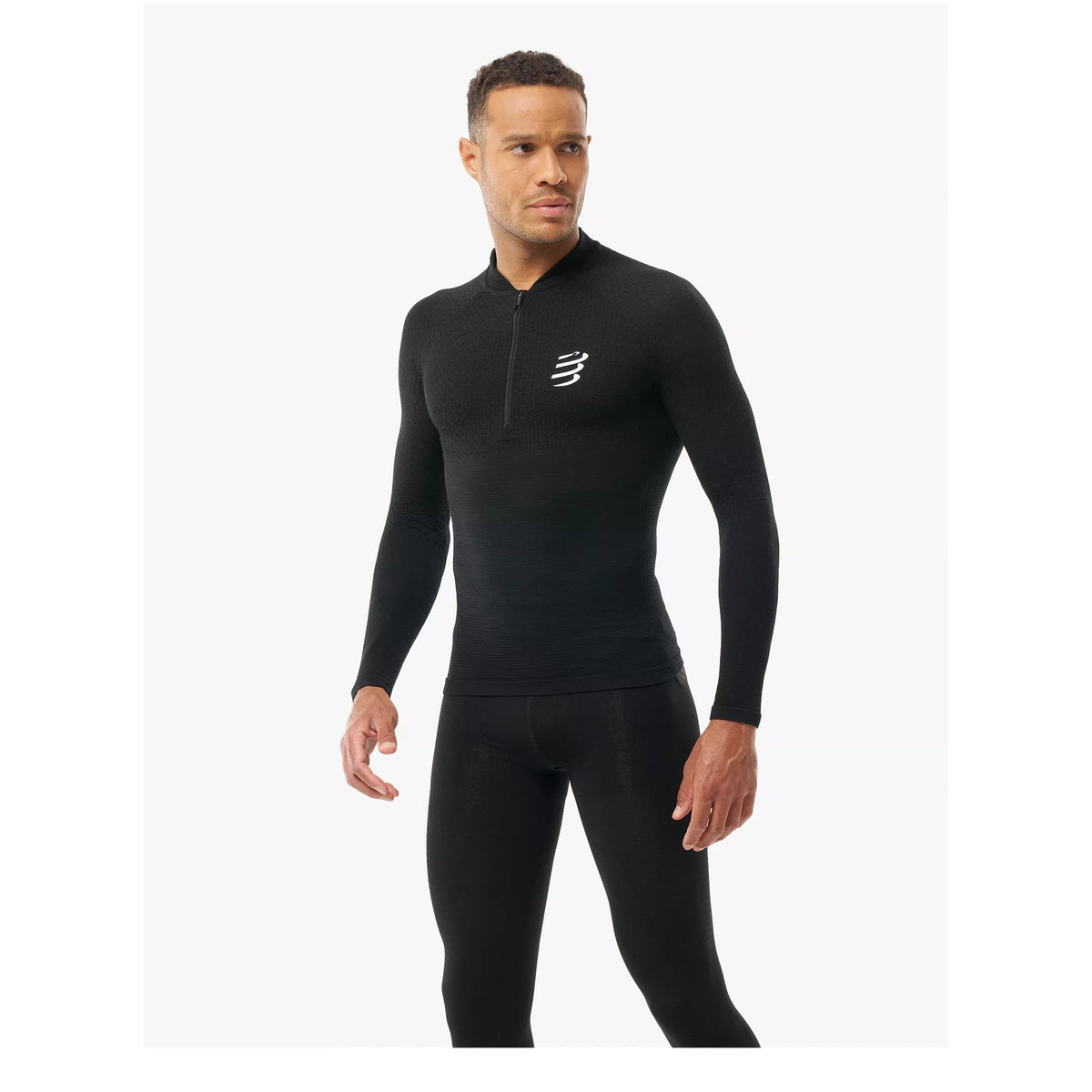 Compressport 3D Thermo Winter Top Heren | Trail.nl