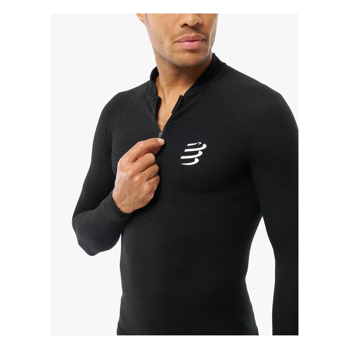 Compressport 3D Thermo Winter Top Heren | Trail.nl