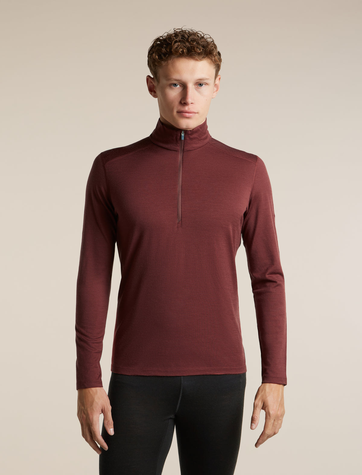 Icebreaker 200 Oasis Half Zip Heren