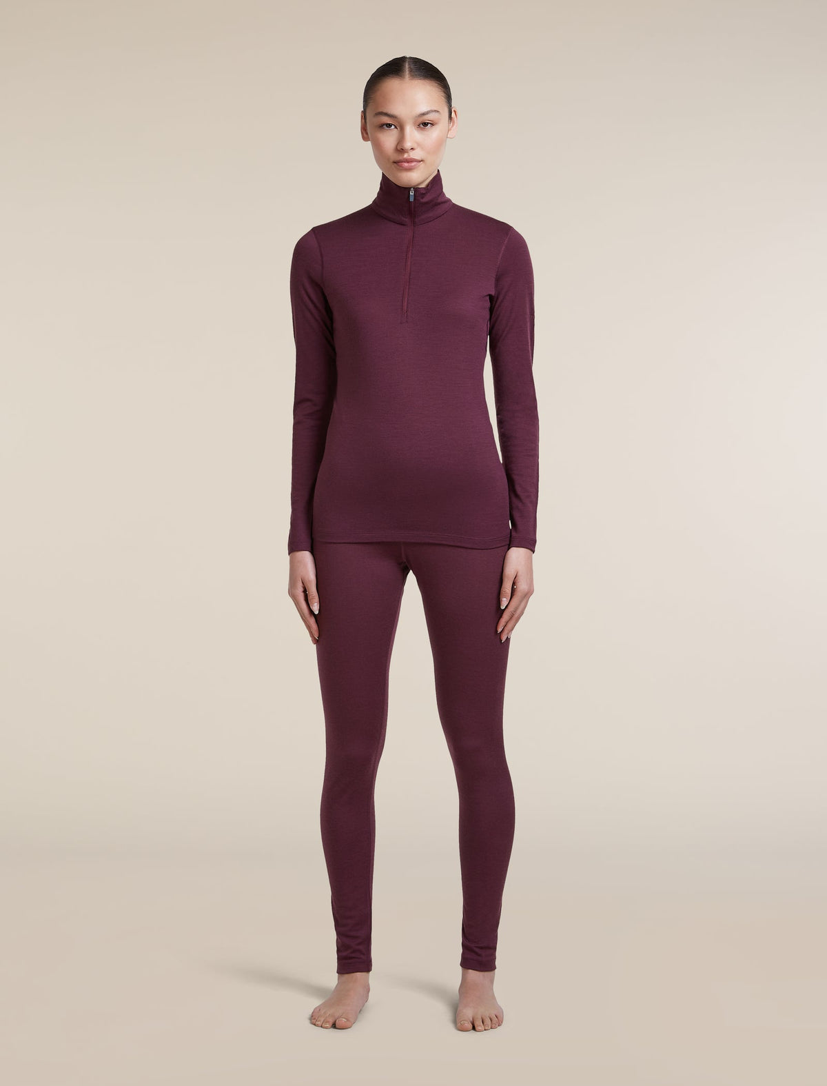 Icebreaker 200 Oasis Half Zip Dames