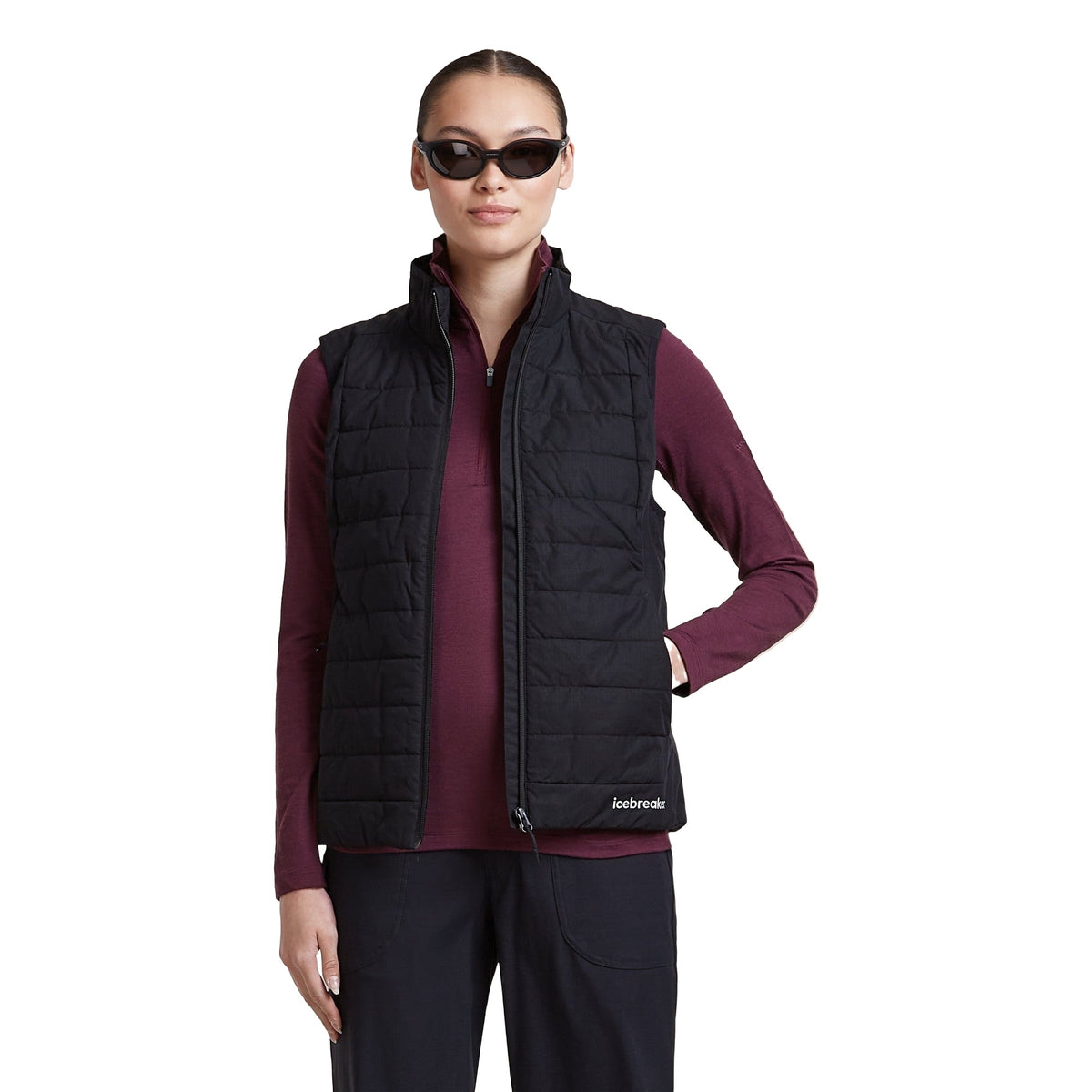 Icebreaker 200 Oasis Half Zip Dames | Trail.nl