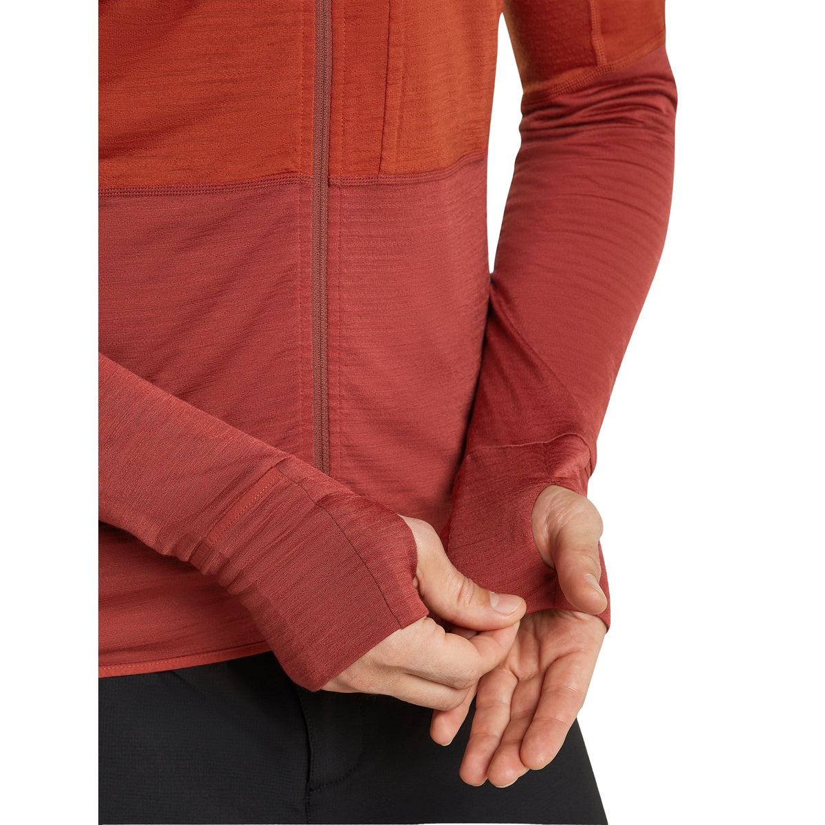 Icebreaker 200 RealFleece Descender Hoodie Heren | Trail.nl