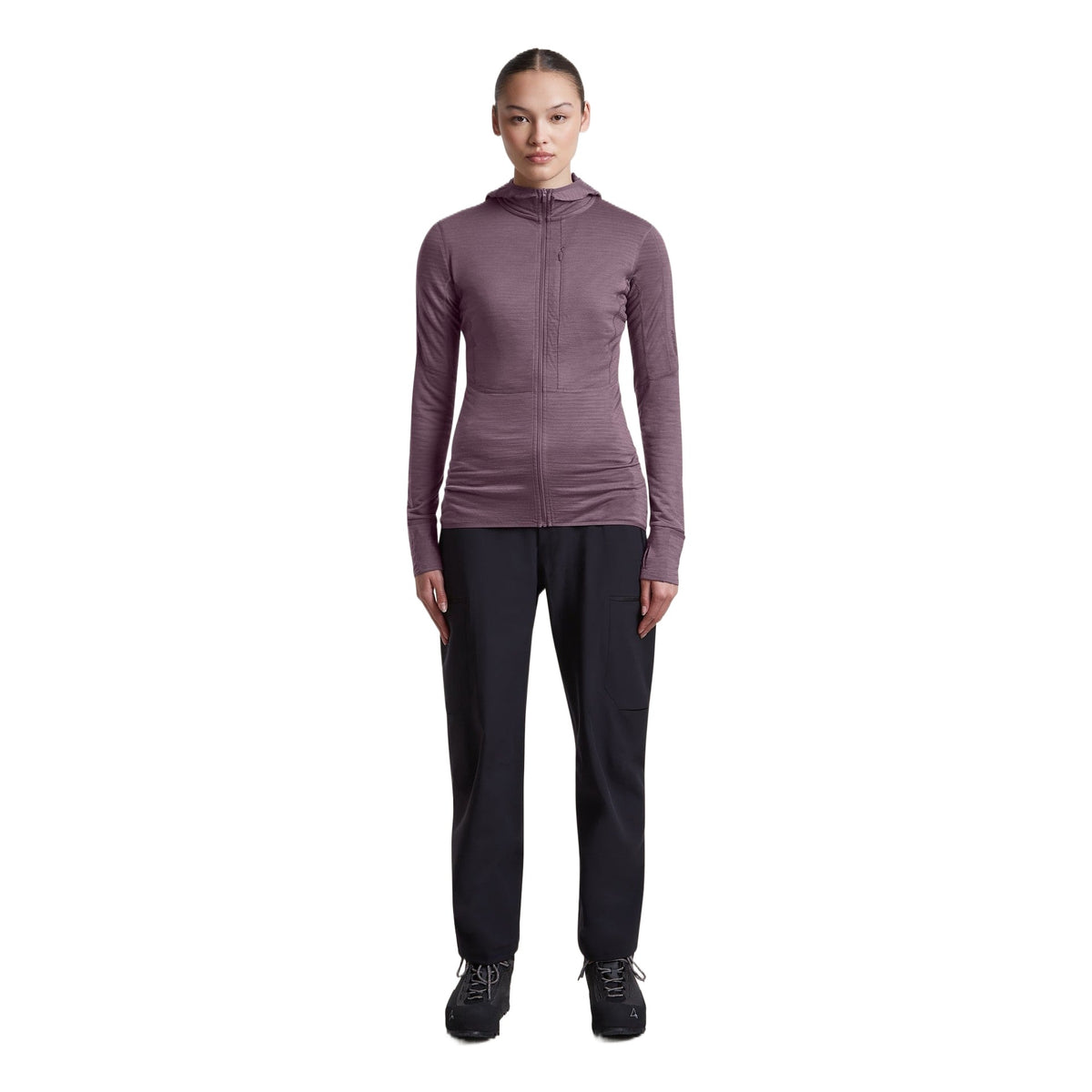 Icebreaker 200 RealFleece Descender Hoodie Dames | Trail.nl