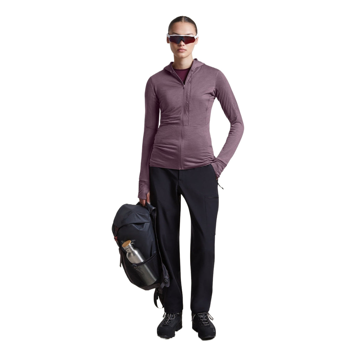 Icebreaker 200 RealFleece Descender Hoodie Dames | Trail.nl