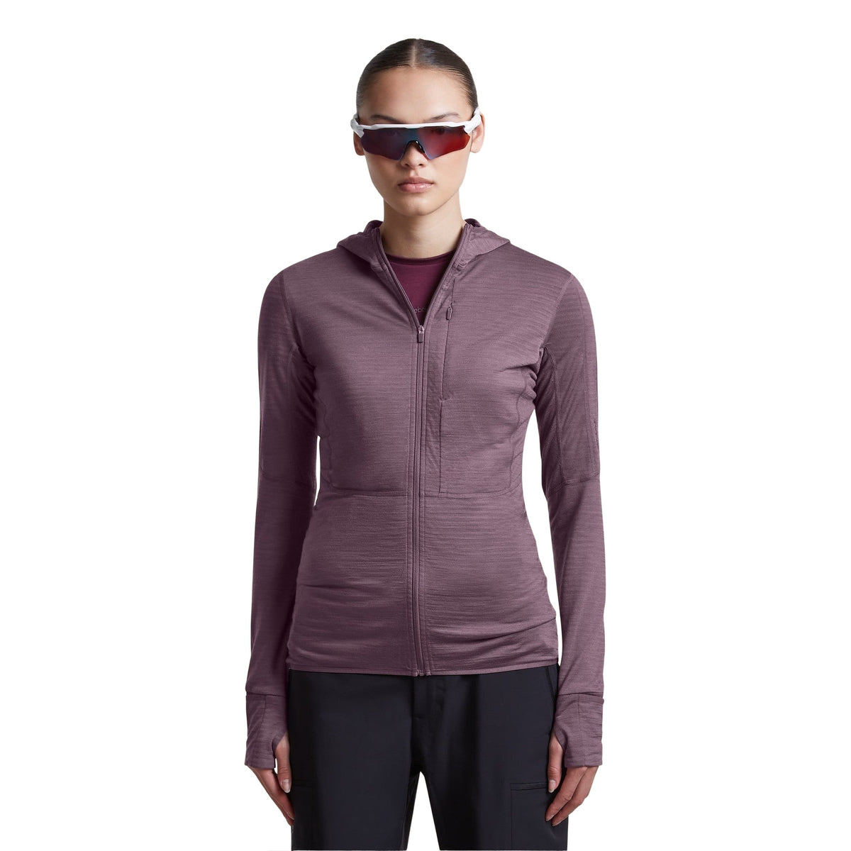 Icebreaker 200 RealFleece Descender Hoodie Dames | Trail.nl