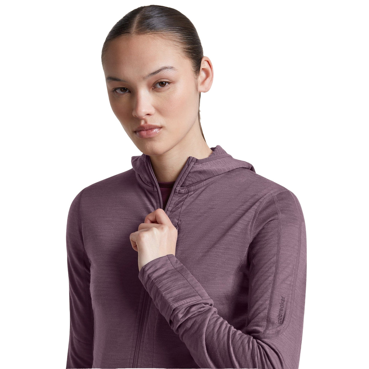 Icebreaker 200 RealFleece Descender Hoodie Dames | Trail.nl