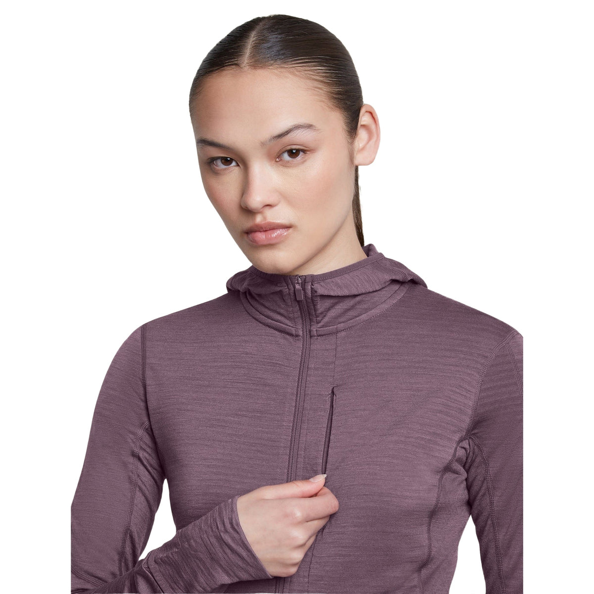 Icebreaker 200 RealFleece Descender Hoodie Dames | Trail.nl