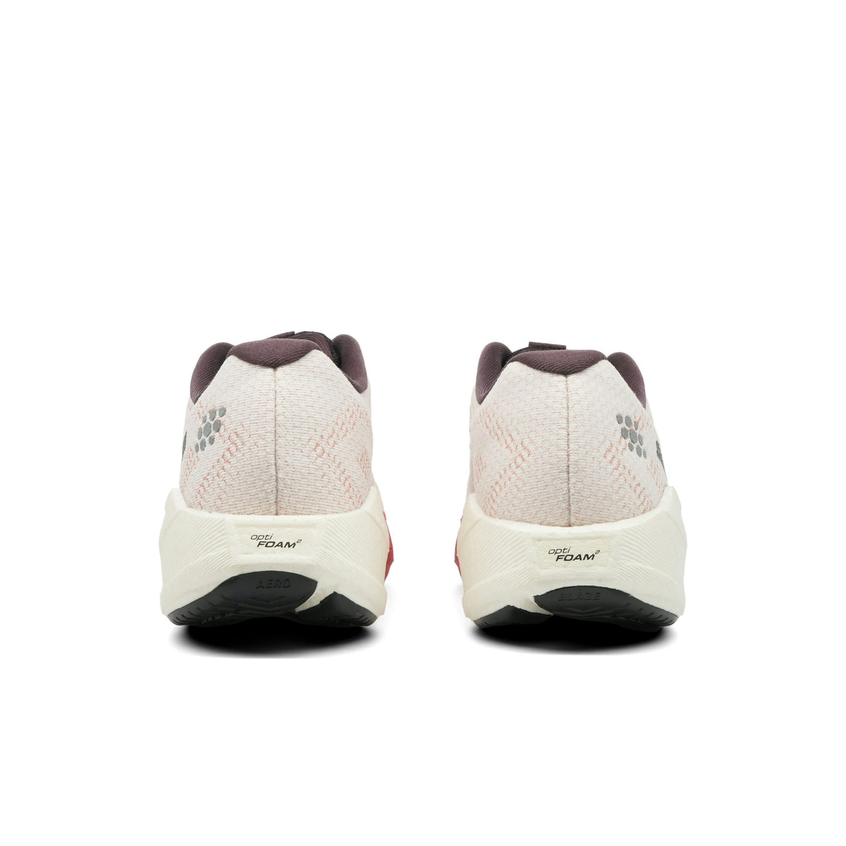 Salomon Aero Blaze 4 Women in white – rear view of the pair