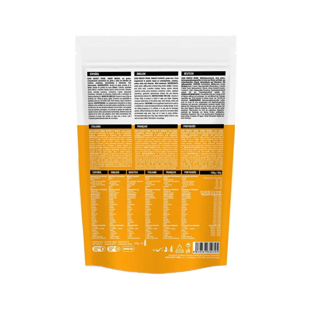 226ERS Sub 9 Energy Drink (38g Carbs) | Trail.nl