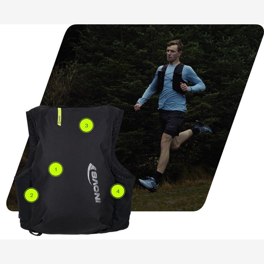 INOV8 | Racepac 8 | Trailvest | Unisex | Trail.nl