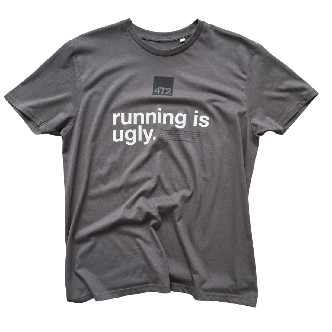 4T2 | Running is Ugly | Shirt | Unisex | Trail.nl