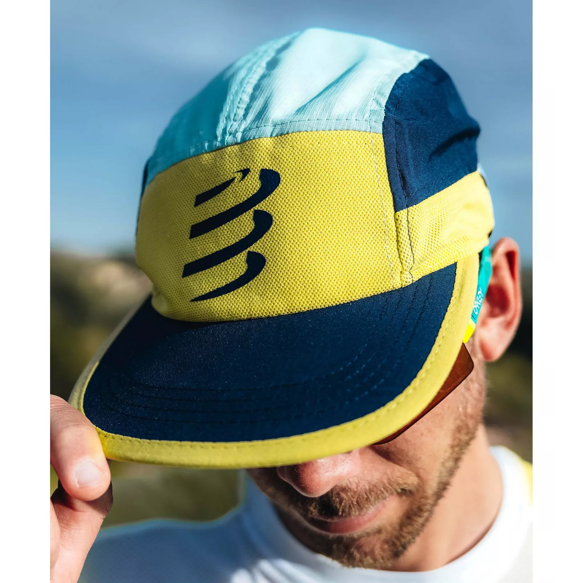 Compressport | 5 Panel Light Cap | Hardlooppet | Ultralicht | Trail.nl