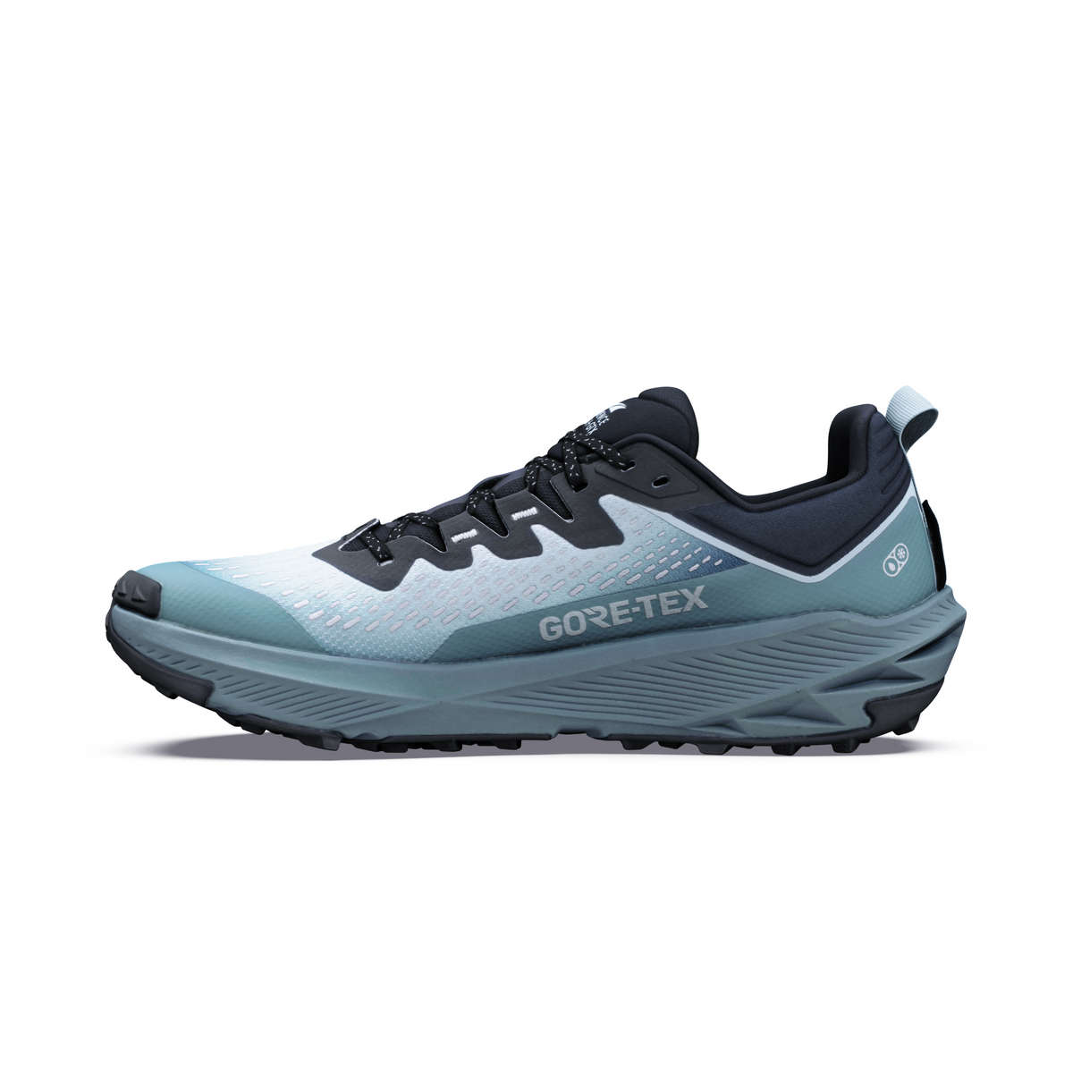 Altra Experience Wild 3+ GTX Men in grey-blue – side view, other side