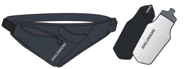 Salomon Cross Season Bottle Belt | Trail.nl