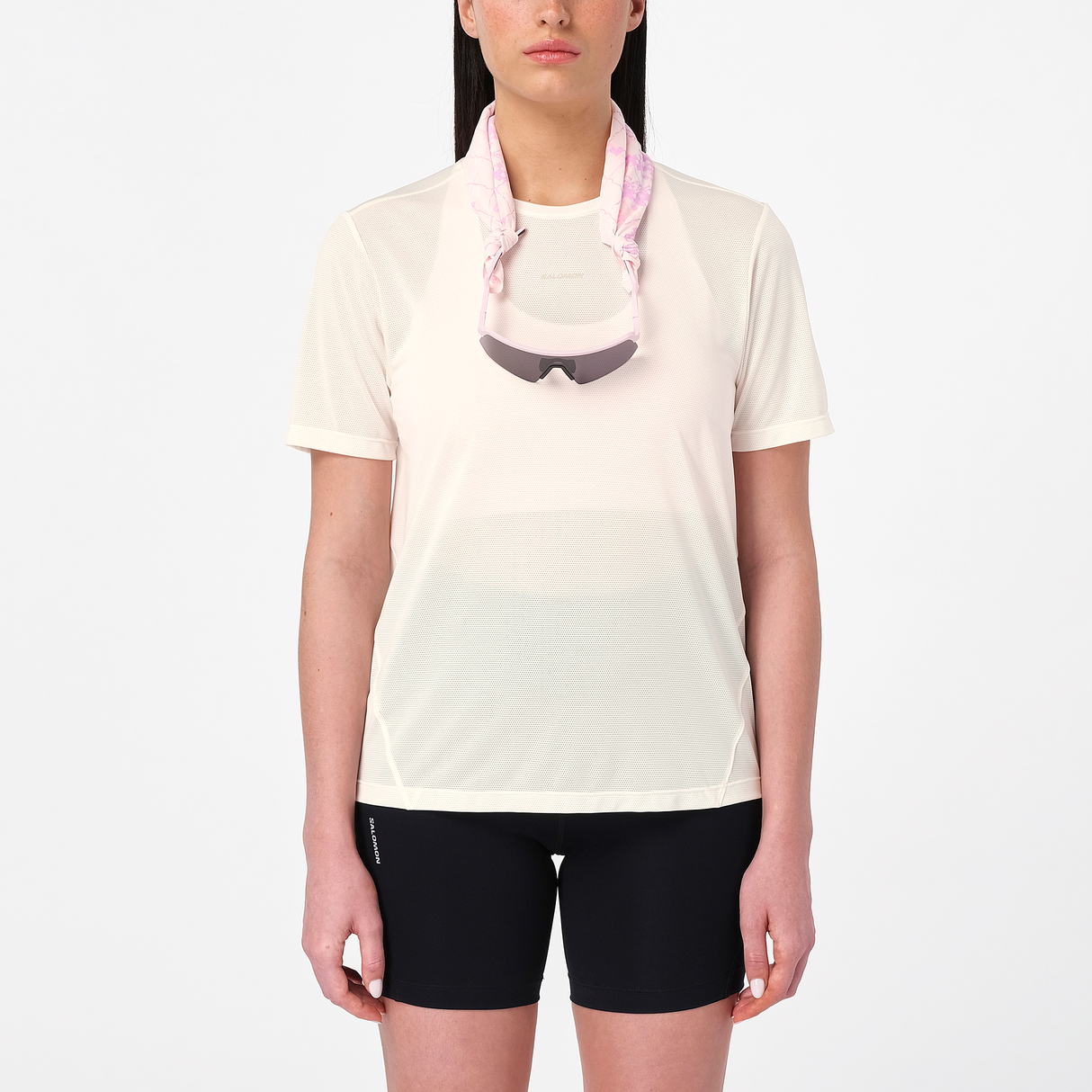 Salomon Shakeout Core Shirt GFX Dames