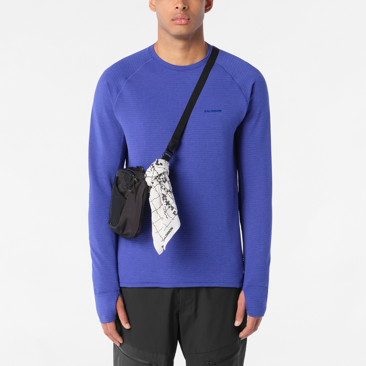 Salomon Essential Lightwarm Crewneck Heren