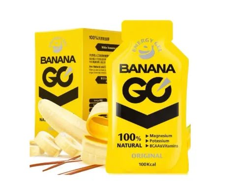 BananaGO | Original | Energy Gel | 25 Gram Carbs | Trail.nl