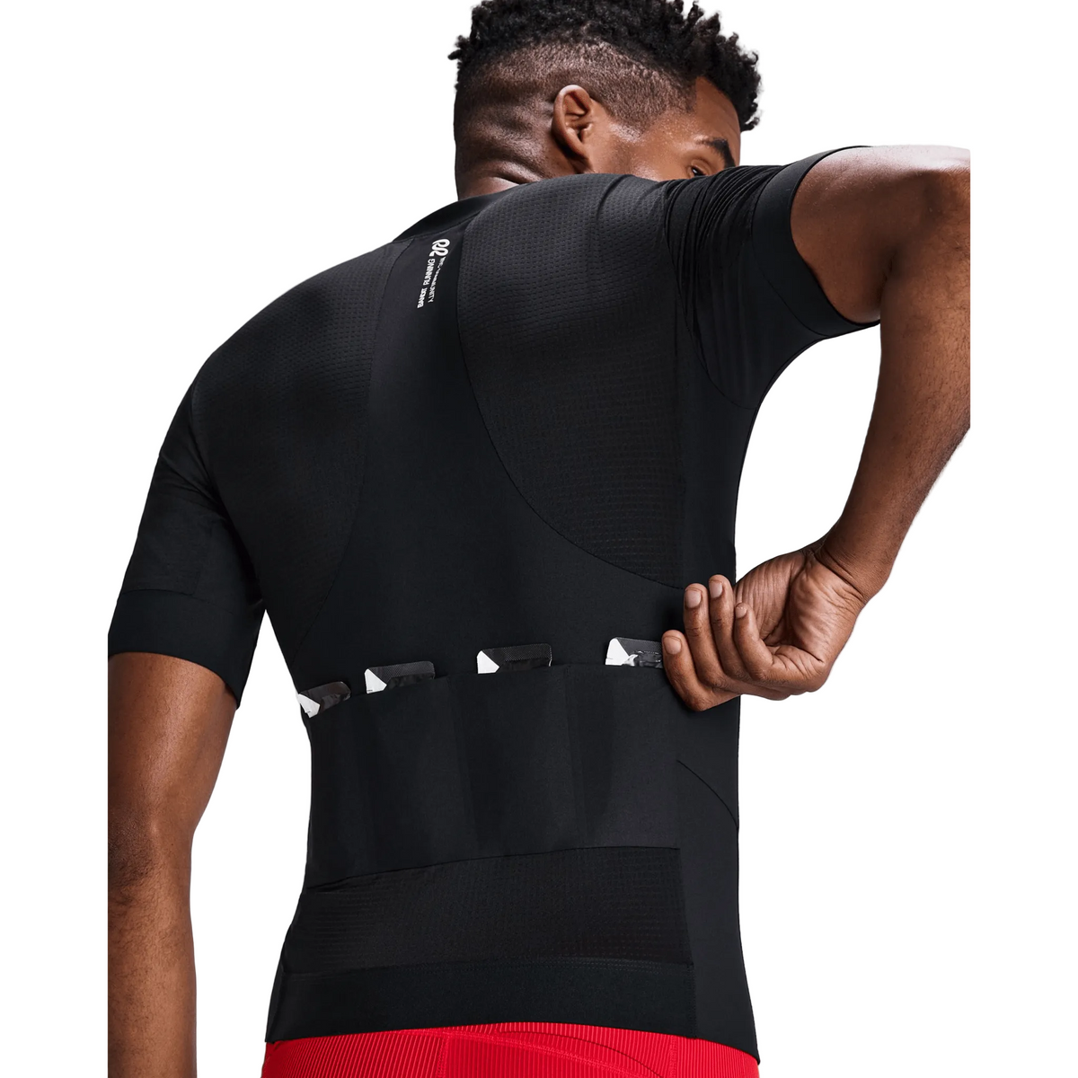 Bandit Geomesh 2-Way Zip Run Top Heren | Trail.nl