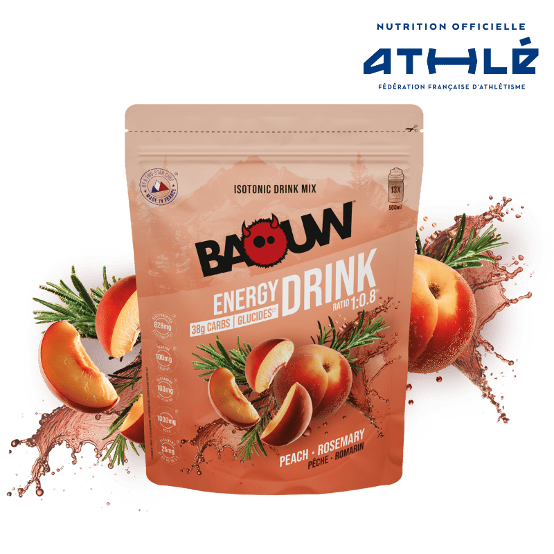 Baouw | Energy Drink Mix | 38 Gram Carbs | Trail.nl