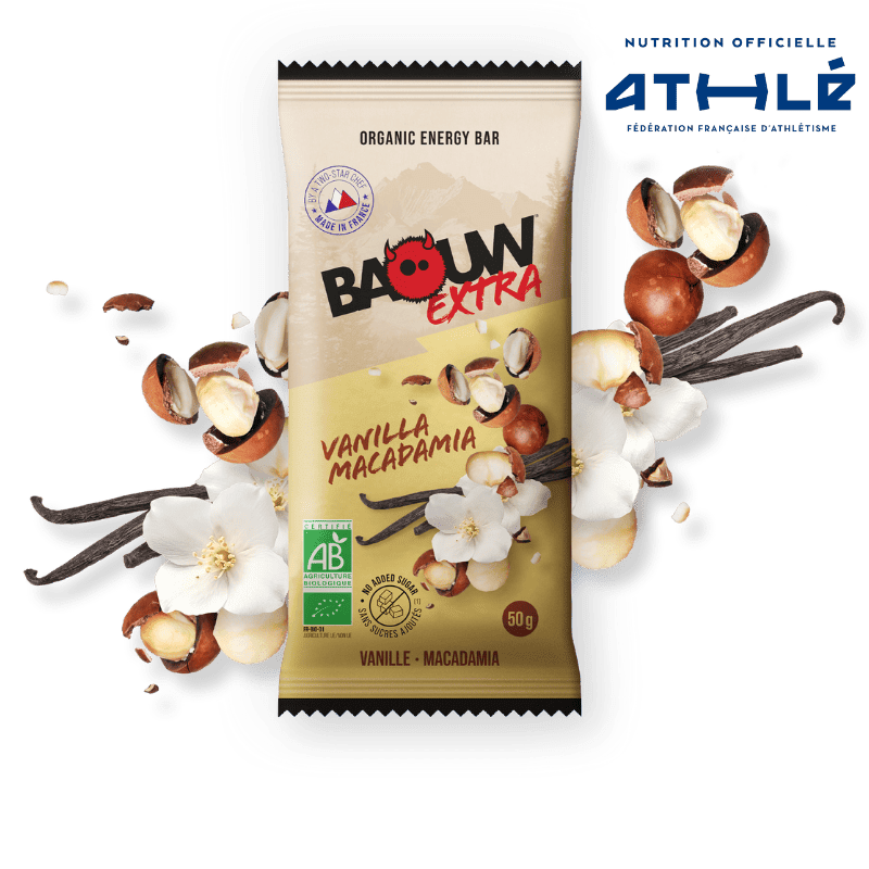 Baouw | Organic Energy Bar | 25 Gram Carbs | Trail.nl