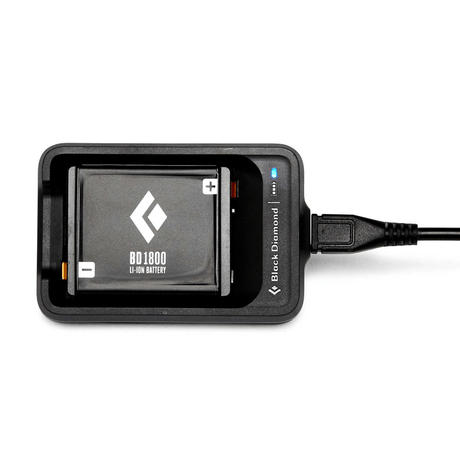 Black Diamond | BD 1800 Battery & Charger | Accu met Oplader | Trail.nl