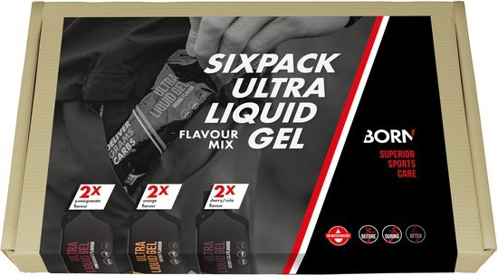 Born | Ultra Liquid Gel | Energy Gel | 40 Gram Carbs | Trail.nl