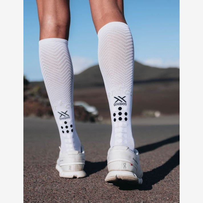 Compressport Full Socks Oxygen | Trail.nl