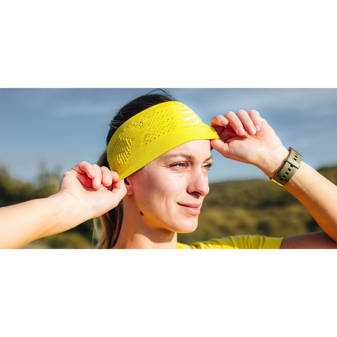 Compressport | Headband On/Off 2.0 | Unisex Hoofdband - Trail.nl