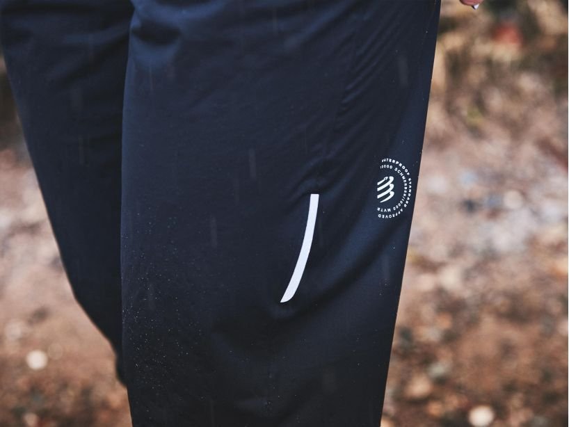 Compressport | Hurricane Waterproof 10/10 Pants | Regenbroek | Unisex | 2.5 Laags | Trail.nl