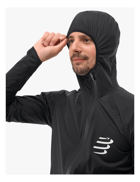 Compressport | Hurricane Waterproof Jacket 10/10 | Regenjas | Heren | Trail.nl