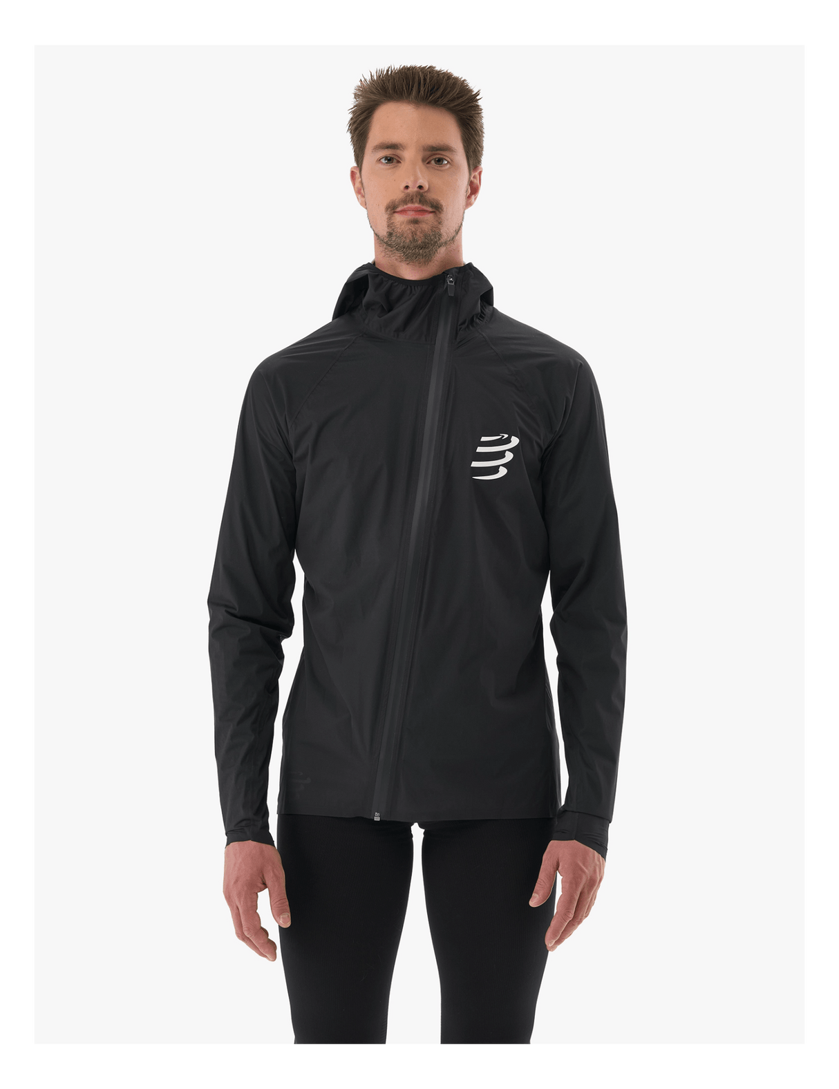 Compressport | Hurricane Waterproof Jacket 10/10 | Regenjas | Heren | Trail.nl