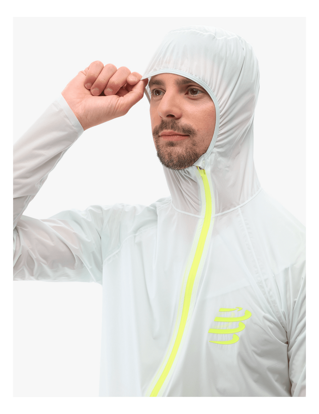 Compressport | Hurricane Waterproof Jacket 10/10 | Regenjas | Heren | Trail.nl