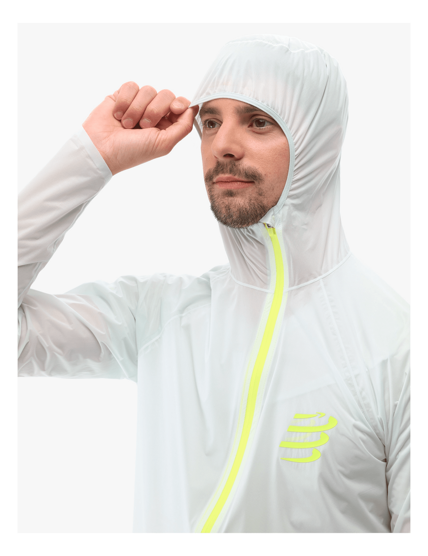 Compressport | Hurricane Waterproof Jacket 10/10 | Regenjas | Heren | Trail.nl
