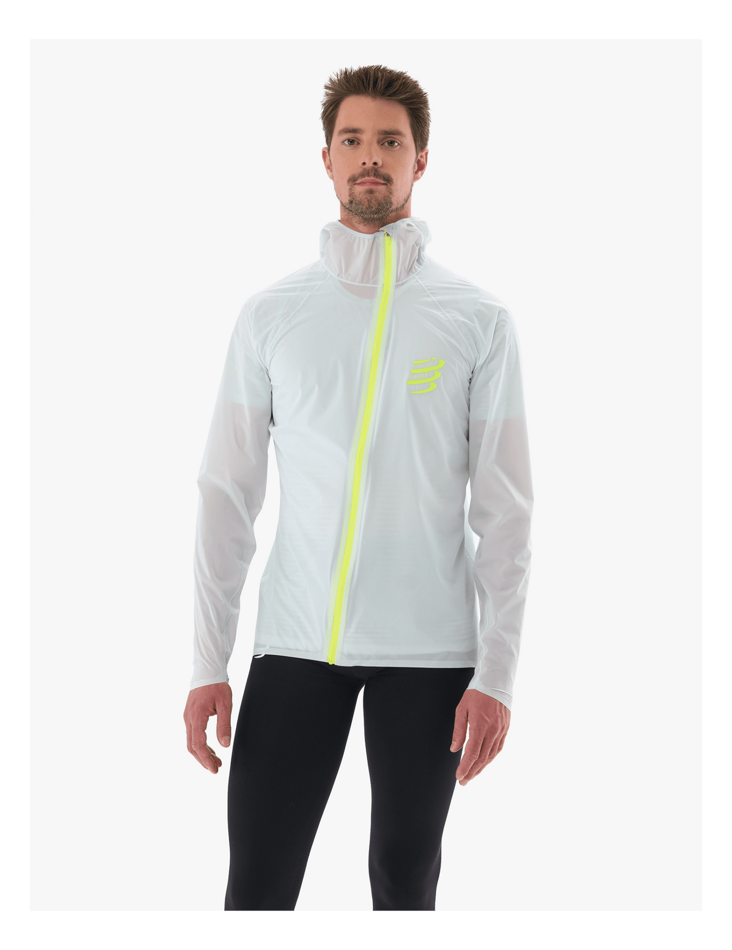 Compressport | Hurricane Waterproof Jacket 10/10 | Regenjas | Heren | Trail.nl