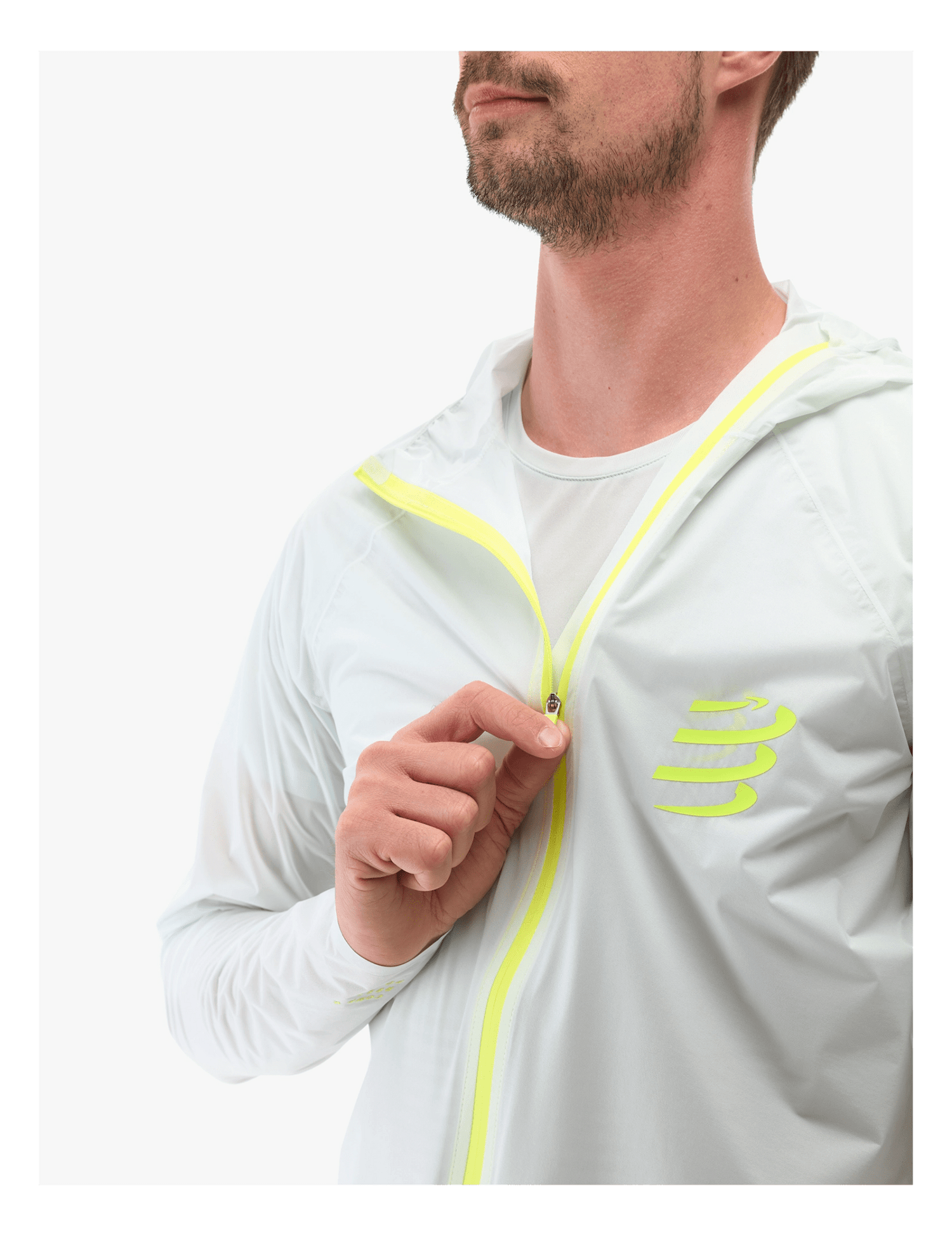 Compressport | Hurricane Waterproof Jacket 10/10 | Regenjas | Heren | Trail.nl