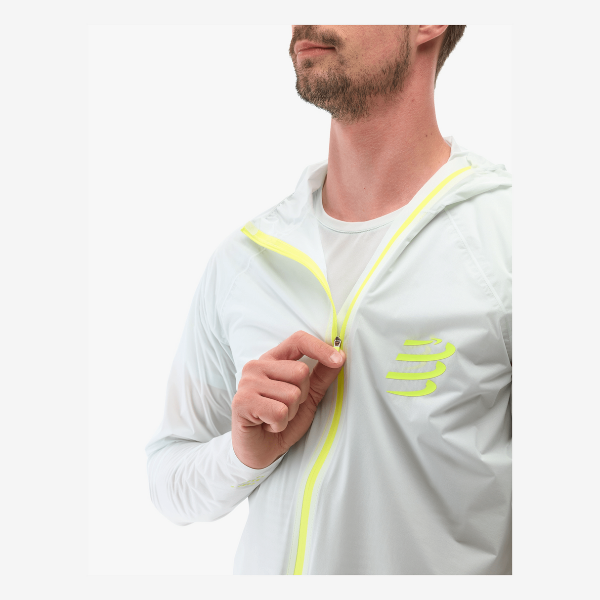 Compressport | Hurricane Waterproof Jacket 10/10 | Regenjas | Heren | Trail.nl