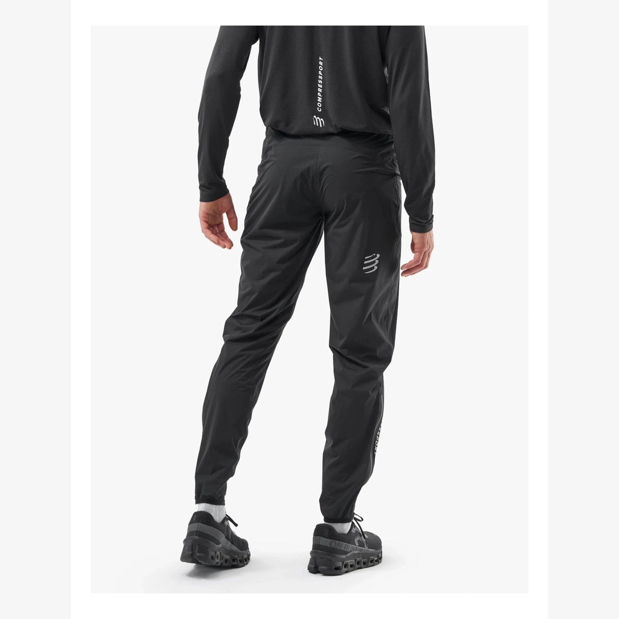 Compressport | Hurricane Waterproof Pants 2.0 | Regenbroek | Unisex | 2.5 Laags | Trail.nl
