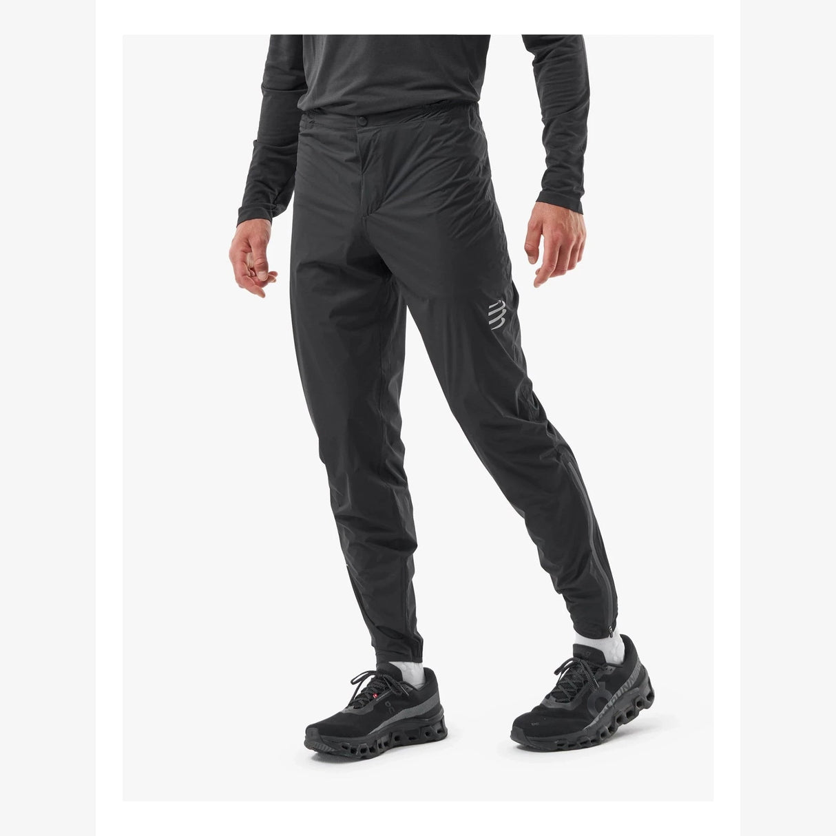 Compressport | Hurricane Waterproof Pants 2.0 | Regenbroek | Unisex | 2.5 Laags | Trail.nl