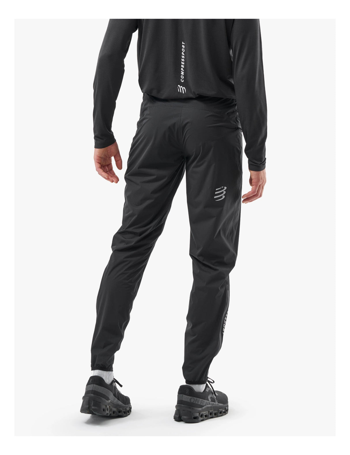 Compressport | Hurricane Waterproof Pants 2.0 | Regenbroek | Unisex | 2.5 Laags | Trail.nl