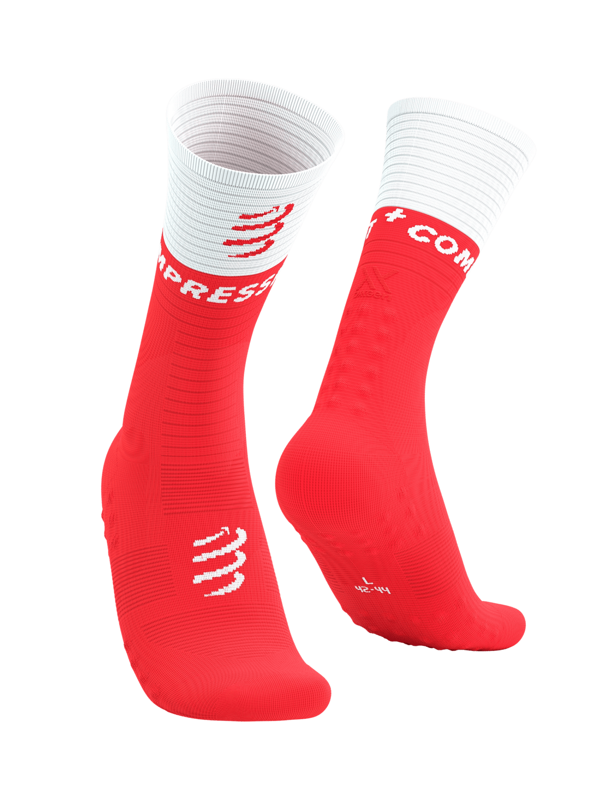 Compressport | Mid Compression Socks V2.0 | Compressiekousen | Trail.nl