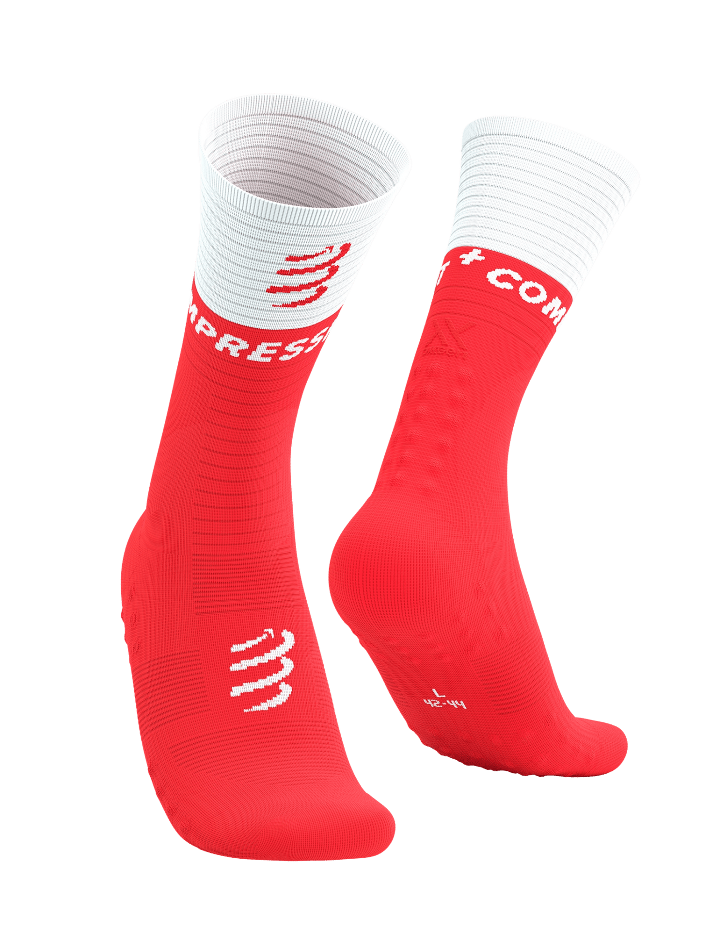 Compressport | Mid Compression Socks V2.0 | Compressiekousen | Trail.nl