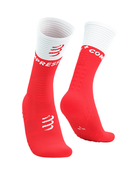 Compressport | Mid Compression Socks V2.0 | Compressiekousen | Trail.nl