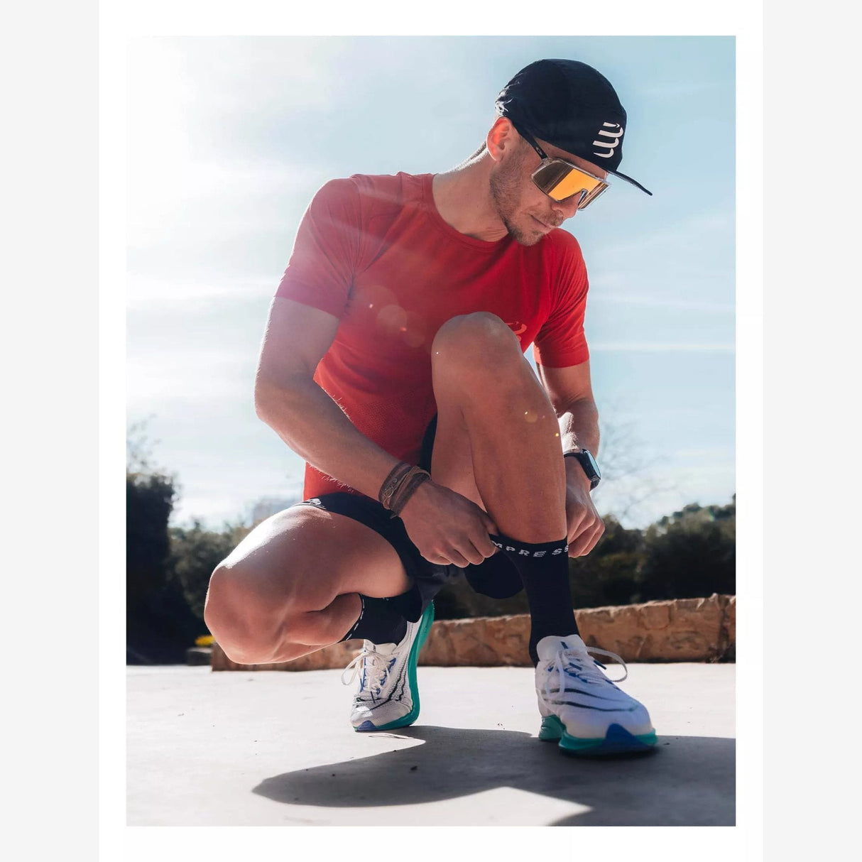Compressport Pro Marathon Socks V2.0 | Trail.nl