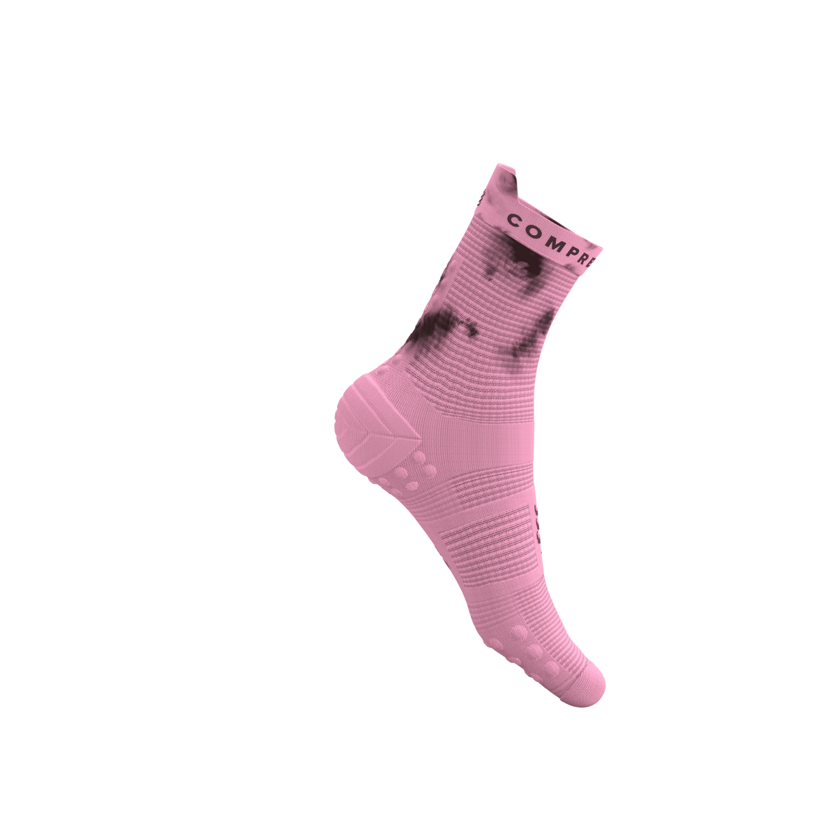 Compressport | Pro Racing Socks Run V4.0 High | Eat My Dust | Trail.nl